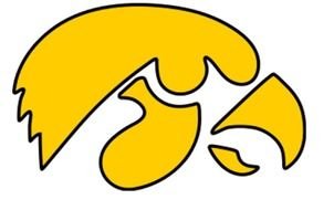 Iowa Hawkeyes Logo drawing