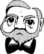 Andrew Carnegie drawing