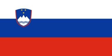 color Slovenia Flag drawing