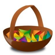 Raffle Basket Clip Art N4