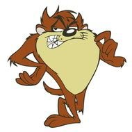 Tasmanian Devil Cartoon Clip Art N3