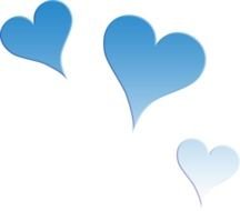 Teal Heart Clip Art N4