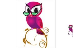 Owl Wearing Glasses