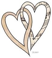 Heart Music Notes Clip Art N5