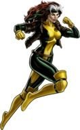 painted girl super hero of the X-Men