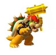 Cartoon Mario Bowser clipart