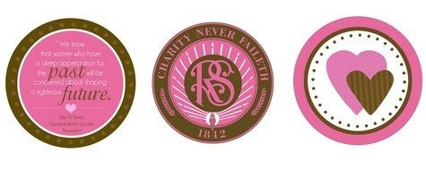 Relief Society Logo drawing