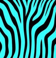 blue zebra texture