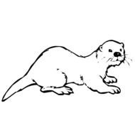 Otter Clip Art N4