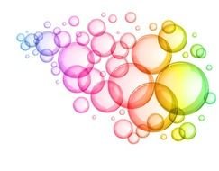Colorful Bubbles Clip Art N3