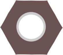 Nut Bolt Clip Art drawing