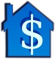 Home Loan Clip Art Blue
