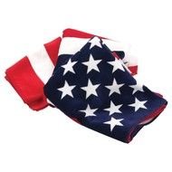 fabric with american flag