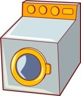Clothes Dryer Clip Art N3