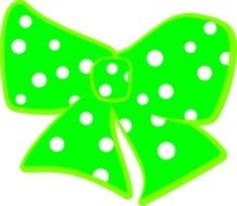 Polka Dot Bow Tie Clip Art N11