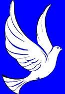 White Dove Clip Art N2