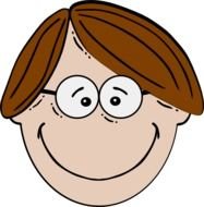 Brown Hair Boy Clip Art N4