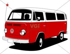 VW Bus Clip Art N2