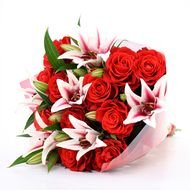 Beautiful Red Rose Bouquet