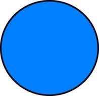Blue Circle Clip Art N8