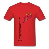 Beautiful music t-shirt clipart
