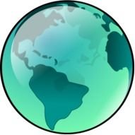 Globe Vector Clip Art