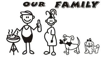 Stick Figure family
