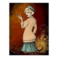 1920 Fashion Flapper Girl