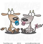 Cartoon Goat Clip Art N24