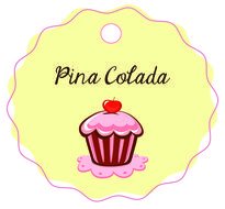 Pina Colada Clip Art drawing