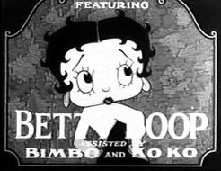 Betty Boop koko drawing