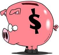 Piggy Bank Clip Art N23