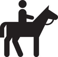 Horseback Riding Clip Art N3