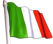 big Italian Flag drawing
