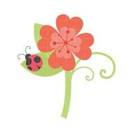 Pink Flowers Clip Art N41