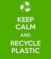 keep clam and recycke plastic