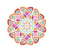 pink graphic drawing