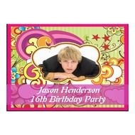 16 Boy Birthday Party Invitations
