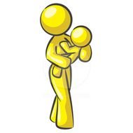 Mother Baby Clip Art N3