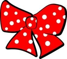 Minnie Mouse Bow Clip Art N17