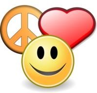 Peace And Love Clip Art N4