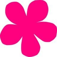 Pink Flowers Clip Art N43