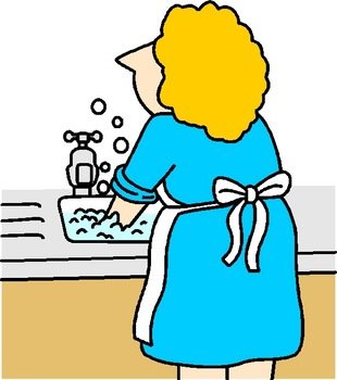 Hand Washing Clip Art N19