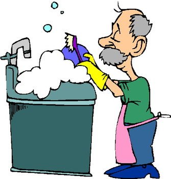 Washing Clip Art N2