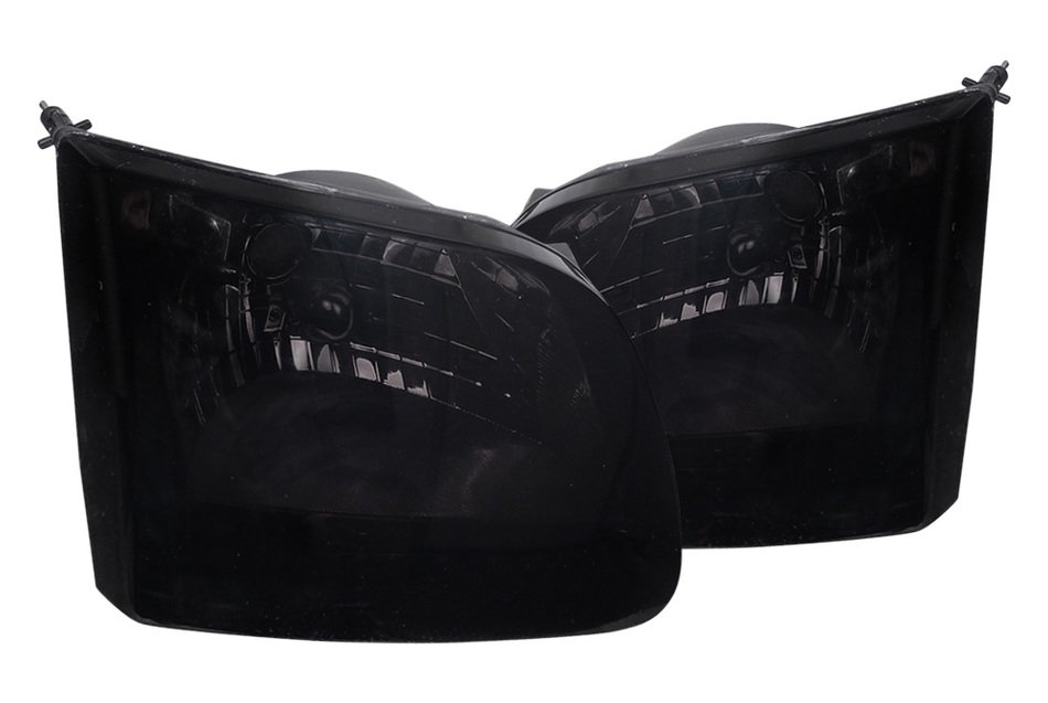 smoky headlights in graphic representation