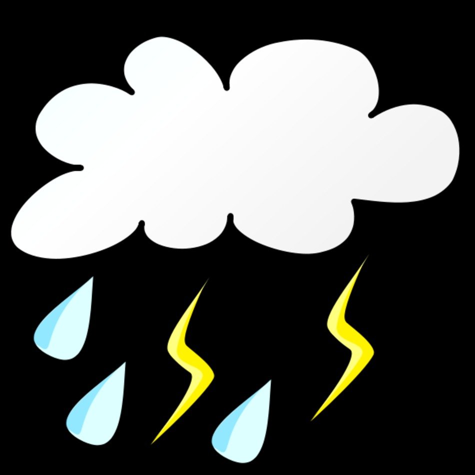 Storm Cloud Clip Art N12