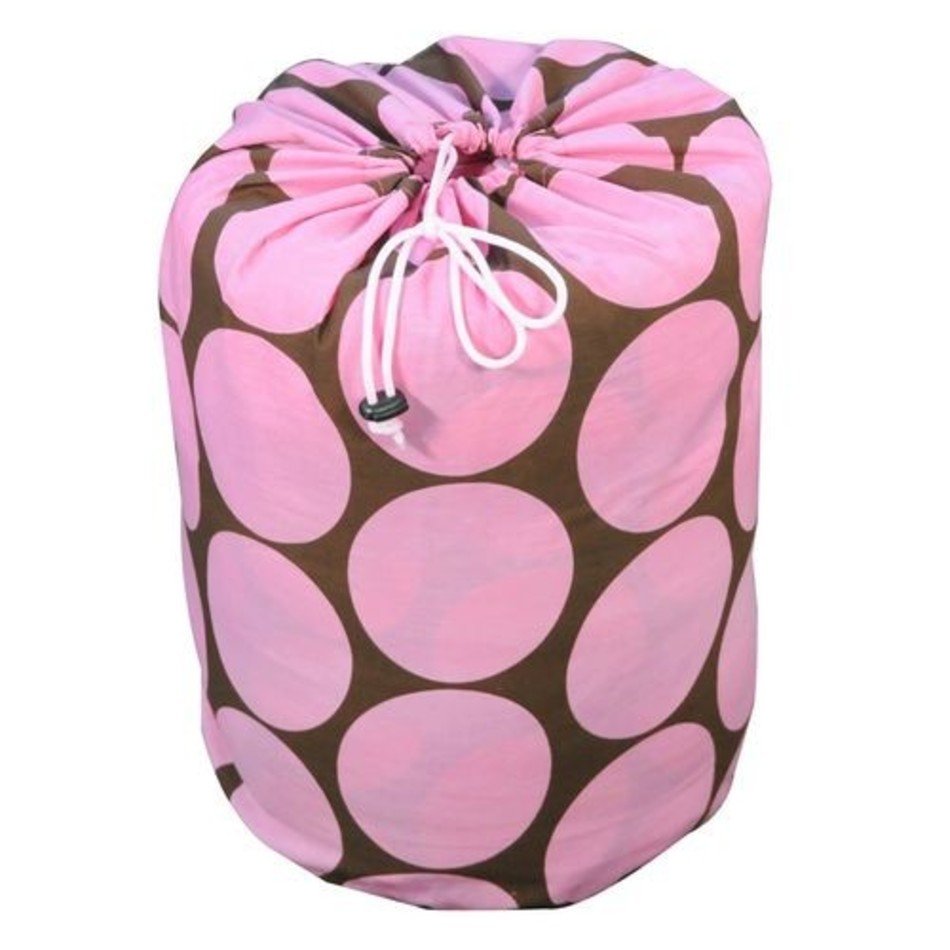 Pink Polka Brown W Shocking C N In Curlz A