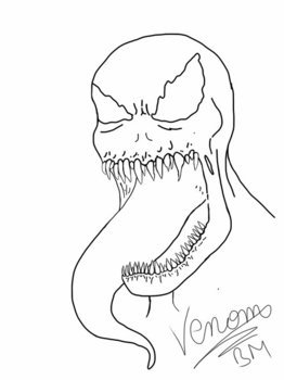 How To Draw Venom