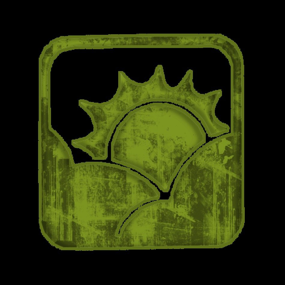 Photo 052069 Green Grunge Clipart Icon Natural Wonders Sun12 Sc48png