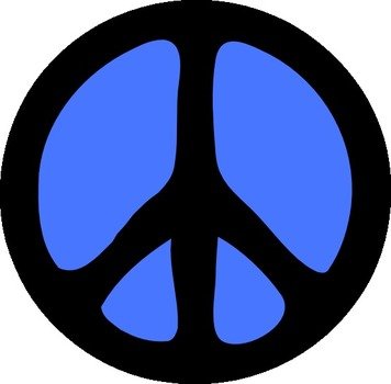 Peace Sign Clip Art N24